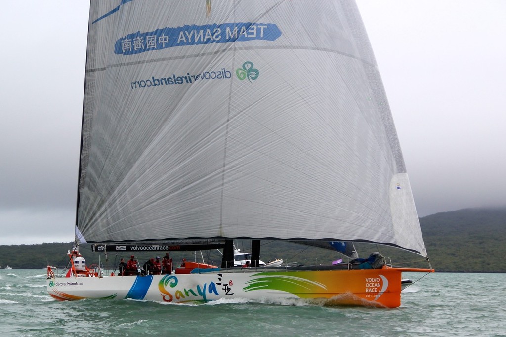 Volvo Ocean Race, Leg 4 Finish - Team Sanya © Richard Gladwell www.photosport.co.nz